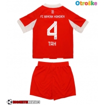 Otroške Nogometnih dresov Bayern Munich Jonathan Tah #4 Domači 2025-26 Kratki rokavi (+ hlače)